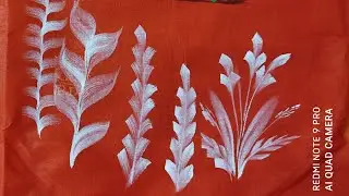THE BEST WAY TO PAINT ANYTHING (DRY BRUSH PAINTING) || Fabric painting-19 || J.L. Praphulla
