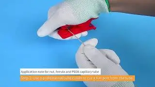 PEEK Hand Tighten Flangeless Fitting-Two-piece Set