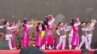 Annual Day Cultural Program | Rukum Mikot Song | Metropolitan International Indian School KG 2M