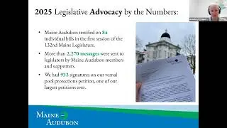 Maine Audubon: 2025 Legislative Summary