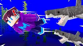 Sharks In Minecraft?! Minecraft Update Aquatic 2.0