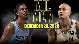 Milwaukee Bucks vs Memphis Grizzlies Full Game Highlights – December 26, 2025 | NBA Season