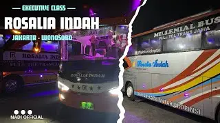 BUS ANDALAN||Jakarta - Wonosobo with Rosalia Indah Executive Plus 336