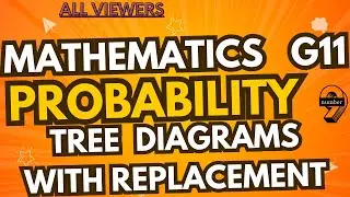 Mathematics Grade 11 Probability  - Tree diagrams - Example @mathszoneafricanmotives