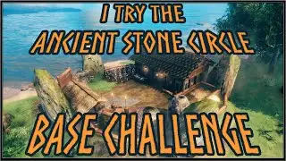 Ancient Stone Circle Base Challenge #valheim #valheimbuilding #gaming #fypシ #fypage #games