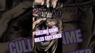 Culling Game Rules Explained! JJK Season 3 🤯 #shorts #jjk