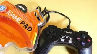 Распаковка геймпад Acme GS-03 USB обзор
