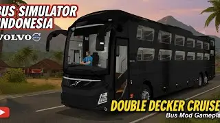 🚍 Volvo 9600 Luxury Bus Gameplay in BUSSID | Long Route Drive | Hindi