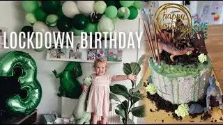 LOCKDOWN BIRTHDAY VLOG | MAEVE TURNS 3 DITL