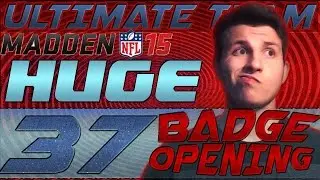 Madden 15 Ultimate Team SO MANY  RTTP BADGES 37 OMG! Madden 15 Ultimate Team Pack Opening