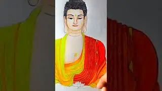 🕉️ Namo Budhaye | 3d art maker | #shorts #short #budhpurnima #budh #drawing #sketch #viral