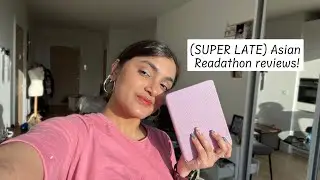 SUPER SUPER LATE Asian Readathon book reviews | ArtStudentLife