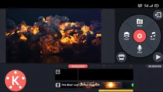 How to make Fire Particle 3D Text Intro Reveal in KineMaster ||Technical Squad