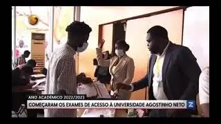 Come&ccedil;aram, nesta segunda-feira, os exames de acesso &agrave; UAN  para o ano acad&eacute;mico 2022/2023.