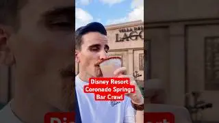 A bar crawl at just one Disney Resort! #waltdisneyworld #barcrawl #coronadosprings