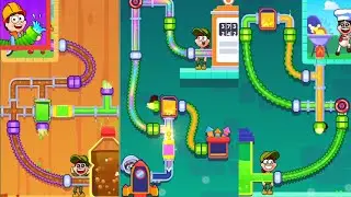 FLOW LEGENDS PIPE GAME MAX LEVEL SAVE THE FISH RESCUE FISH MOBILE GAMEPLAY PART 8