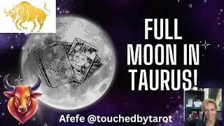 FULL MOON IN TAURUS:  It's Time to Recognize and Claim Your Worth! 🔮💜♉️ (Pick-a-Card)
