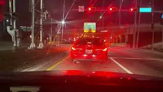 Поездка от заправки Chevron на N Kendall Dr до магазина 7-Eleven в районе Восточного и Западного ...