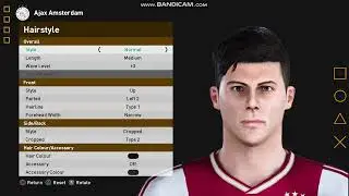 PES 2021 How to create Benjamin Tahirovic 🇧🇦 Ajax summer transfer from Roma