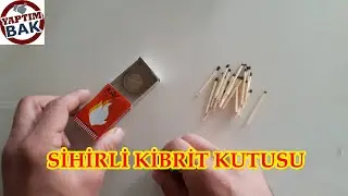 KİBRİT KUTUSUNDA KAYBOLAN PARA 🧙MONEY LOST IN THE MATCHBOX #kibritkutususihiri #matchboxmagic