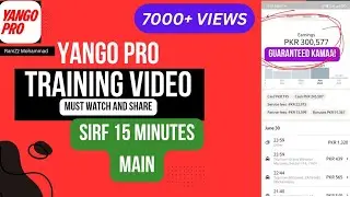 YANGO PRO TRAINING VIDEO TUTORIAL 2024 | RamZz Mohammad