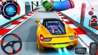 Mega Ramp Monster Car Racing 3D Extreme Car Stunts - Android Gameplay 