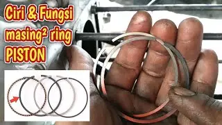 Efek salah pasang ring piston di motor #KakexChannel