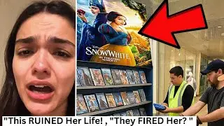 DISNEY CANCELS Snow White! Rachel Zegler BREAKS DOWN as Movie ERASED from History!