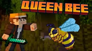 Королева Пчел в Майнкрафт // Queen Bee // Новый меч, дроп // Обзор мода // Minecraft Mods
