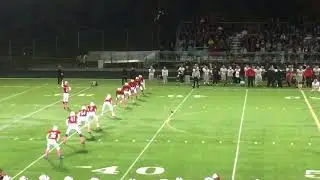 Kicker Matthew Jaeger Makes Touchdown Saving Tackle on Kickoff | 10-13-17