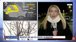 NEWSTIME (01.01.2026) - Inceput de an cu viscol si ninsori!