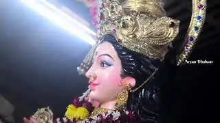 Ekta durga devi utsav mandal choti gujri yavatmal | status video | By Aryan Dhalwar |  2021 navrati