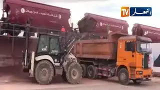 الوزير الأول يشرف على وصول و تفريغ أولى شحنات خام الحديد المستخرجة من منجم  غارا جبيلات