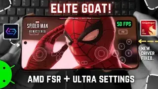 Spiderman Remastered on Android Snapdragon 8 Elite, 16GB RAM - Best Settings!