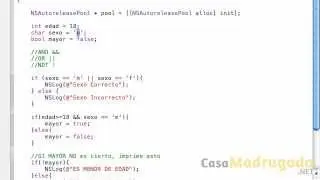 Tutorial Objective C - 12 - Operadores Logicos AND OR NOT