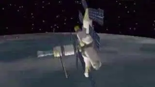 Mir Deorbit (Animation)