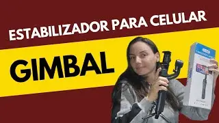 Estabilizador de celular H4 Gimbal 3 eixos