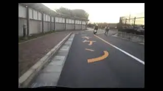 Biking from Seminar House 3 to Kansai Gaidai