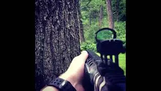 What aiming down sights looks like in real life #shorts
