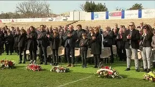 B&eacute;ziers: les obs&egrave;ques de Raoul Barri&egrave;re, l&eacute;gende du rugby