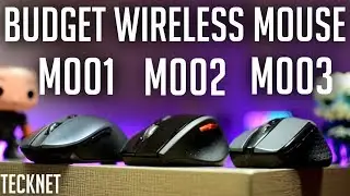 Беспроводные мыши TECKNET M001, M002 и M003 &mdash; бюджетно!