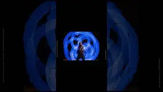 Flow Arts Performer with LED Staff #flowarts #santamonica #losangeles #longexposurephotography