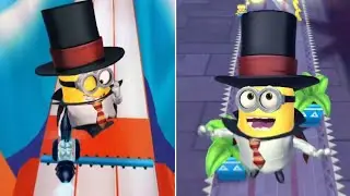 Minion Rush: Magician Minion Avoid Performing Jump-Overs at Vector's Fortress & Eduardo's House