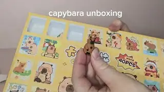 Capybara Gacha Keychain Unboxing 🐹
