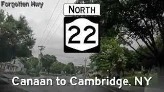 NY 22 North - I-90 Throughway Berkshire Connector to Cambridge Through The Taconic Mountains
