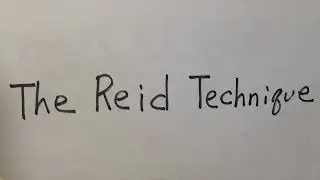 １級2021-3　The Reid Technique