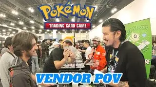 Tons of trades! Pokemon Vendor POV Pasadena Front Row Card Show