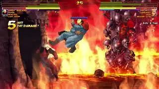 Vergil, Lady Bison, Demetra, Andy Bogard vs Dragon, Goenitz, Sabrewulf, Zero | 4K MUGEN: ETB