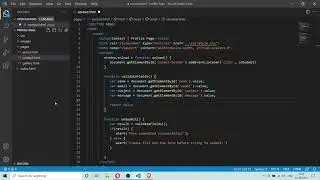 Interactive Contact Form using JavaScript | JS Demo Project 1 Solution | Learn HTML, CSS, JS