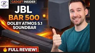 JBL Bar 500 Dolby Atmos Soundbar Big Bass, Big Upgrade